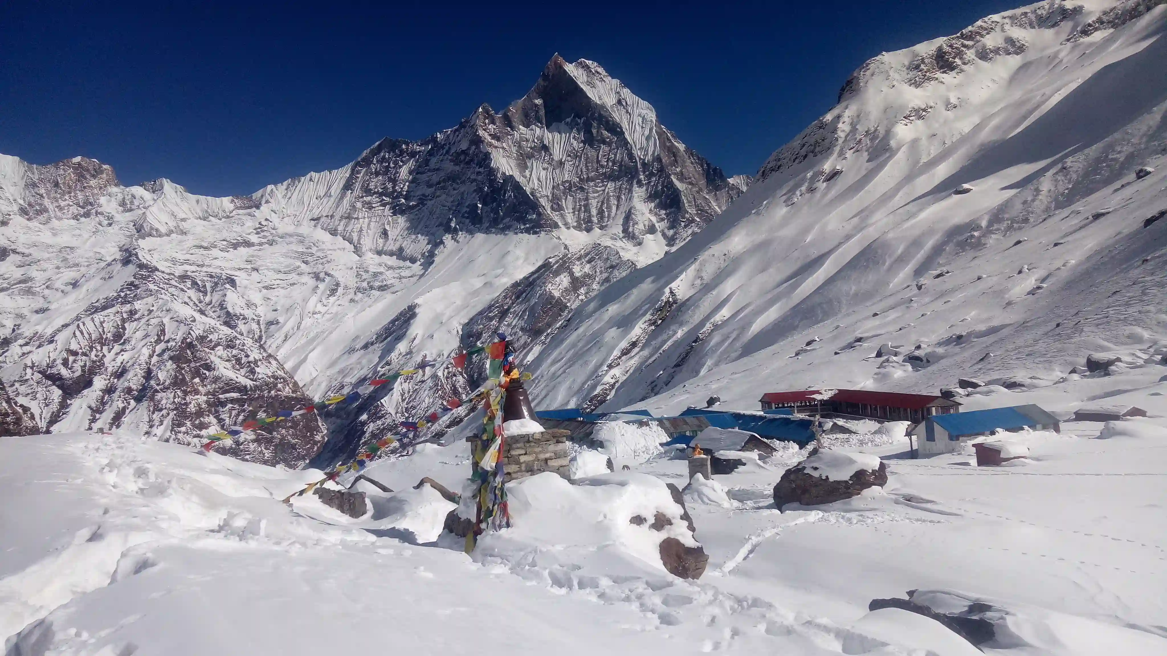 Annapurna mountains 